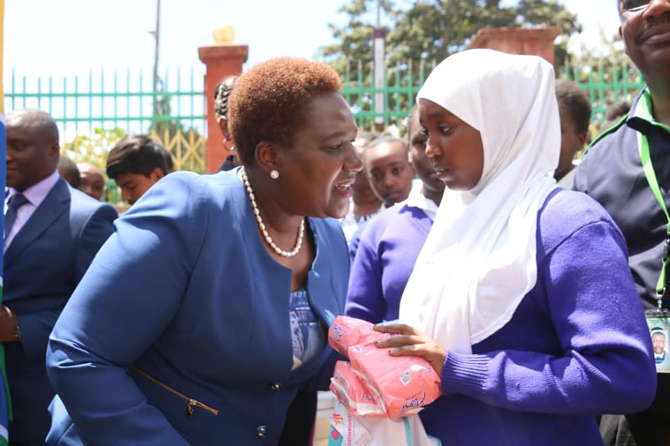 First Lady Priscilla Murungi Launches Menstrual Health Management Programme